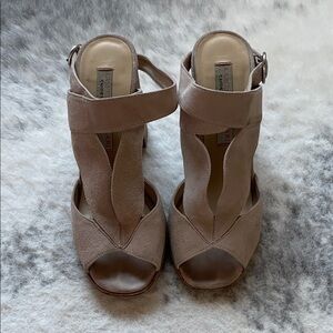 Chinese Laundry Taupe Sandals